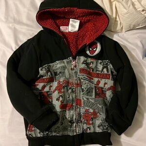 Spider-Man Sherpa lined hoody